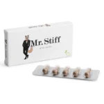 Mr. Stiff libido pillen – doos met bijgeleverde blisterstrip van 5 capsules